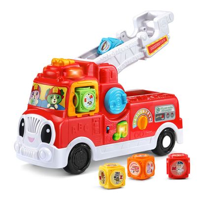LeapFrog Tumbling Blocks Fire Truck - French Edition - R Exclusive