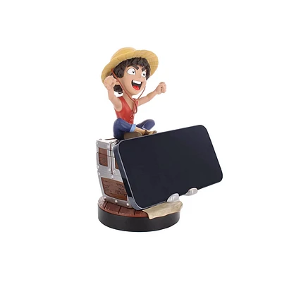 Exquisite Gaming Netflix: Luffy 'Wanted Poster' Cable Guy R.E.S.T support d'appareil de figurine de collection