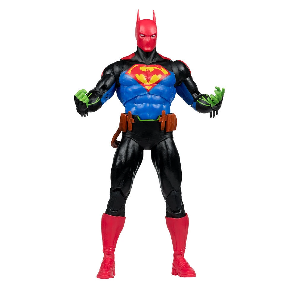 Figurine 7 pouces DC Multiverse Batman / Superman Fusion (Batman/Superman : Le meilleur du monde)