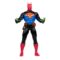 Figurine 7 pouces DC Multiverse Batman / Superman Fusion (Batman/Superman : Le meilleur du monde)