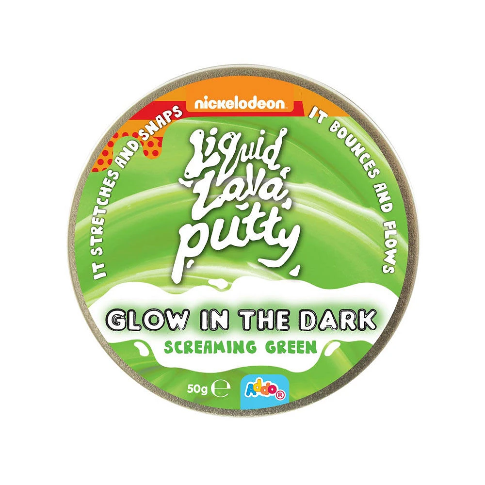 EX-NICK PUTTY GLOW IN THE DARK ASST