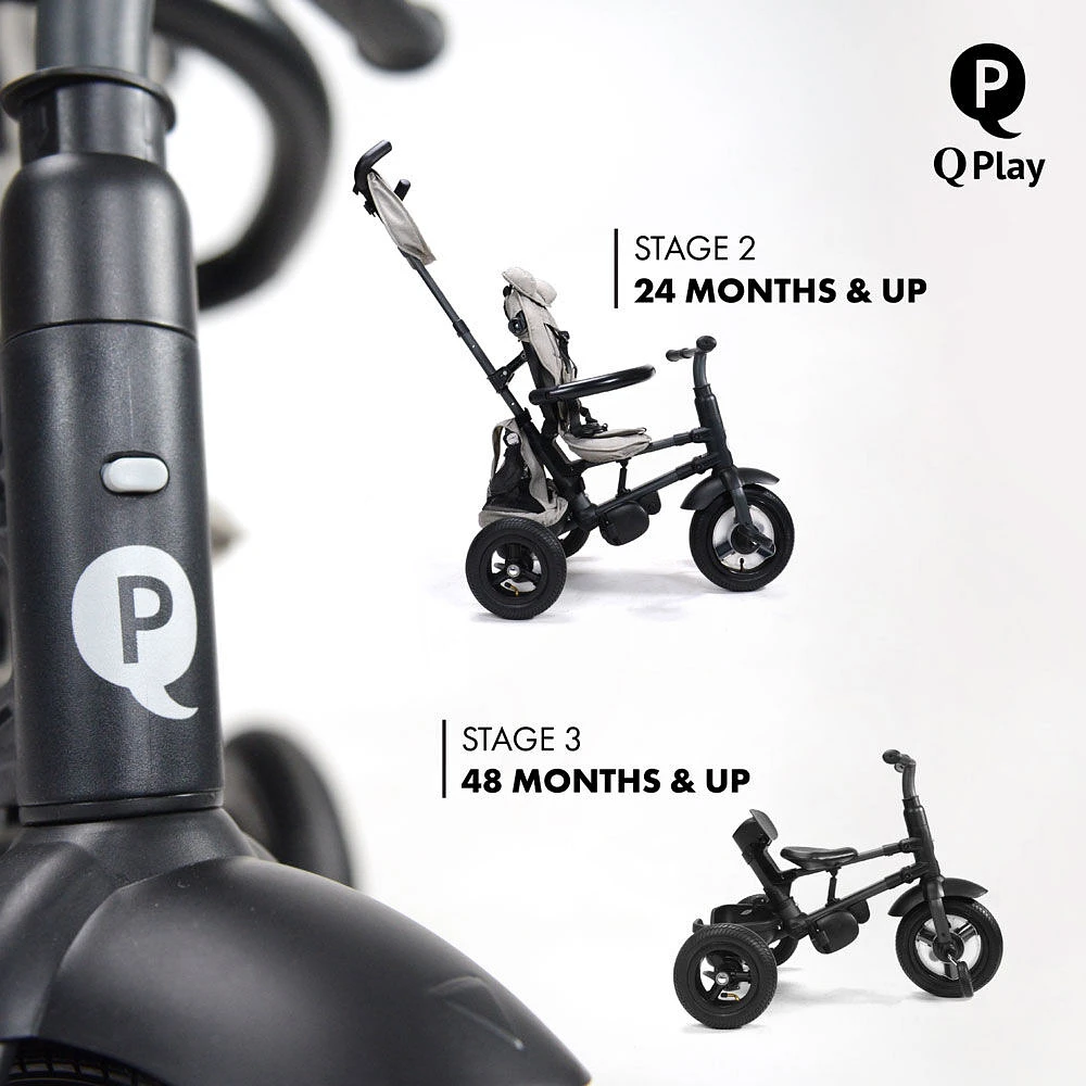 Rito Plus Folding Stroller /Trike Grey