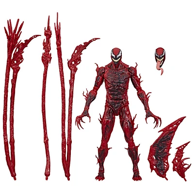 Marvel Legends Series Carnage, Venom: Let There Be Carnage Deluxe 6 Inch Collectible Action Figure