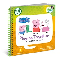 LeapFrog LeapStart 3D Peppa Pig Playing Together Livre d'histoires - Édition anglaise