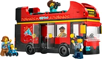 LEGO City Le bus touristique rouge à impériale 60407