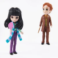 Wizarding World Harry Potter, Magical Minis Cho Chang and George Weasley Figure Set with 2 Doll Accessories