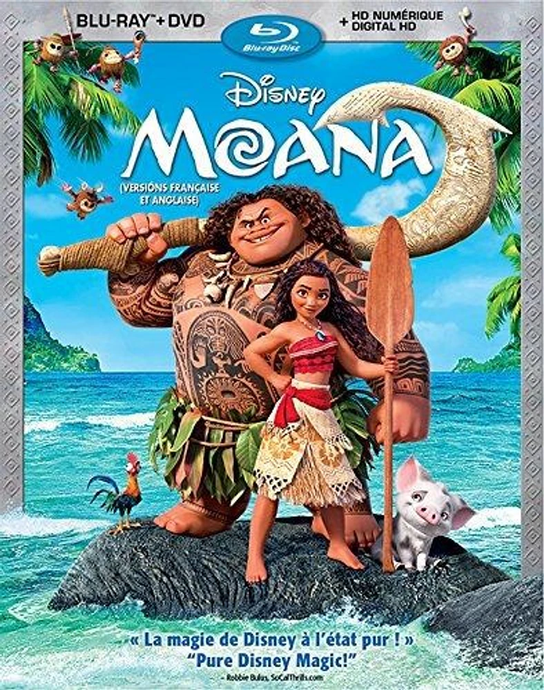 Moana (Bilingual) [Blu-ray + DVD + Digital HD]