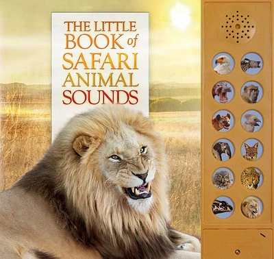 The Little Book of Safari Animal Sounds - Édition anglaise