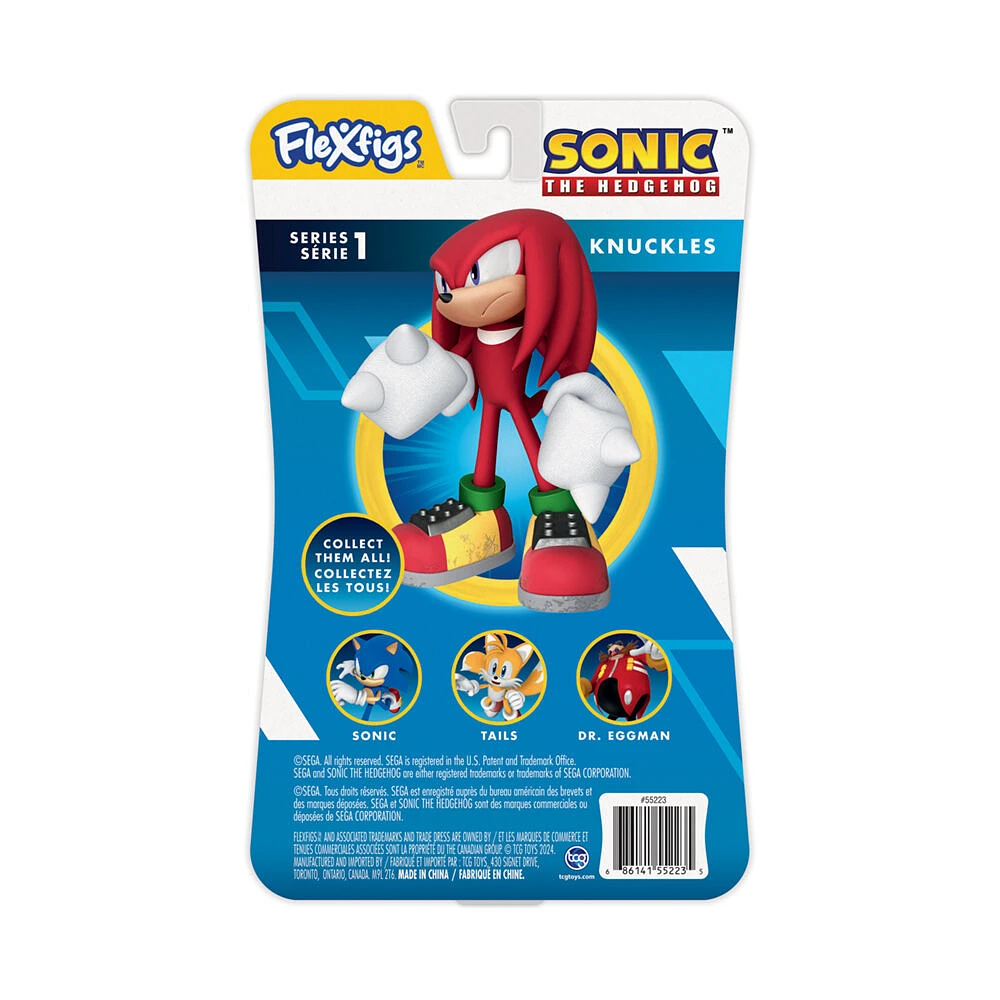 Flexfigs - 1 Pack - Sonic The Hedgehog - Knuckles