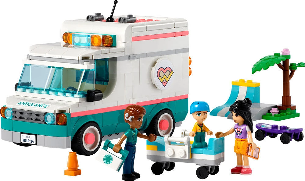 LEGO Friends Heartlake City Hospital Ambulance 42613