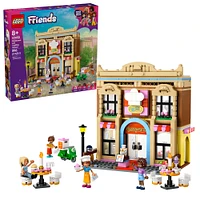 LEGO Friends Le restaurant et l'école de cuisine, Jeu de simulation, Ensemble de construction de jouet de jeu de rôle 42655