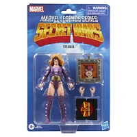 Marvel Legends Series Titania, Retro Marvel Super Heroes Secret Wars Comics Collectible 6 Inch Action Figure