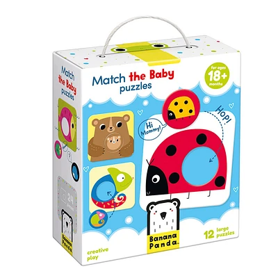 Banana Panda Faites correspondre le puzzle de bébé - Édition anglaise - Notre exclusivité