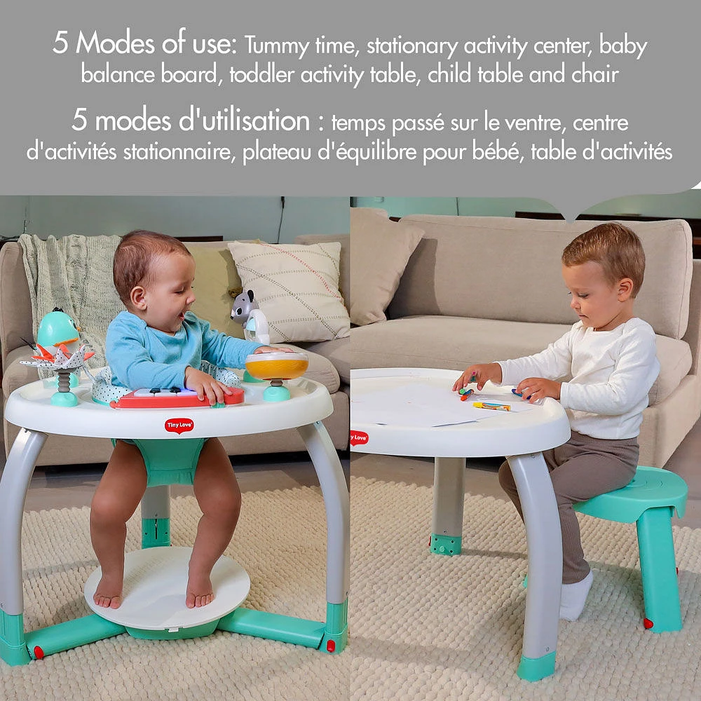 Tiny Love 5-in-1 Here I Grow Stationary Activity Center