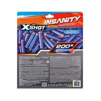 X-Shot Insanity Dart Refill Pack (200 Darts) by ZURU