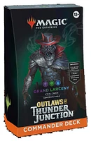 Magic the Gathering "Outlaws of Thunder Junction" Commander Deck - English Edition - 1 per order, style may vary (Each sold separately, selected at Random)