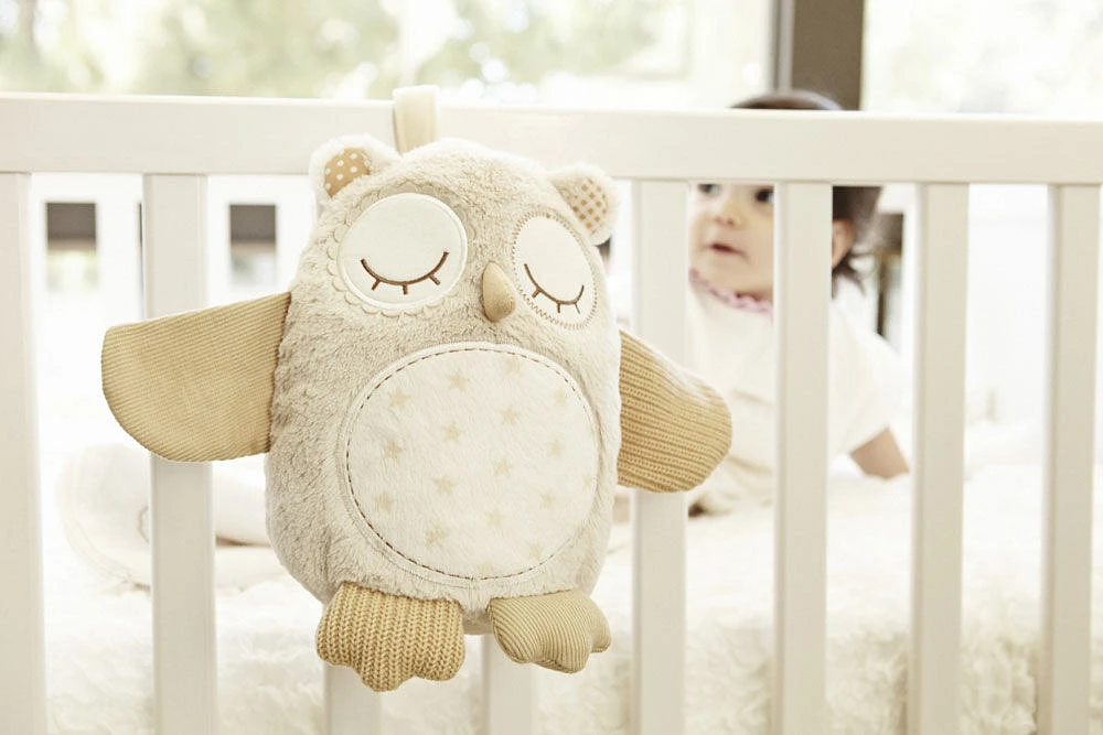 Peluche hibou à 8 Sons Nighty Night Owl™ Smart Sensor de Cloud B