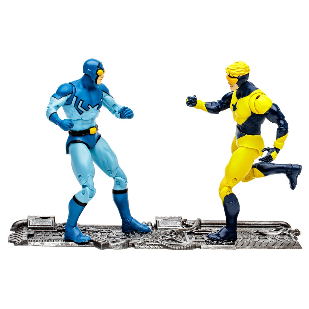 DC Multiverse - Blue Beetle et Booster Gold 2 Pack