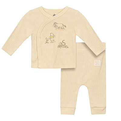 Winnie the Pooh 2 Piece Cardigan Set Yellow