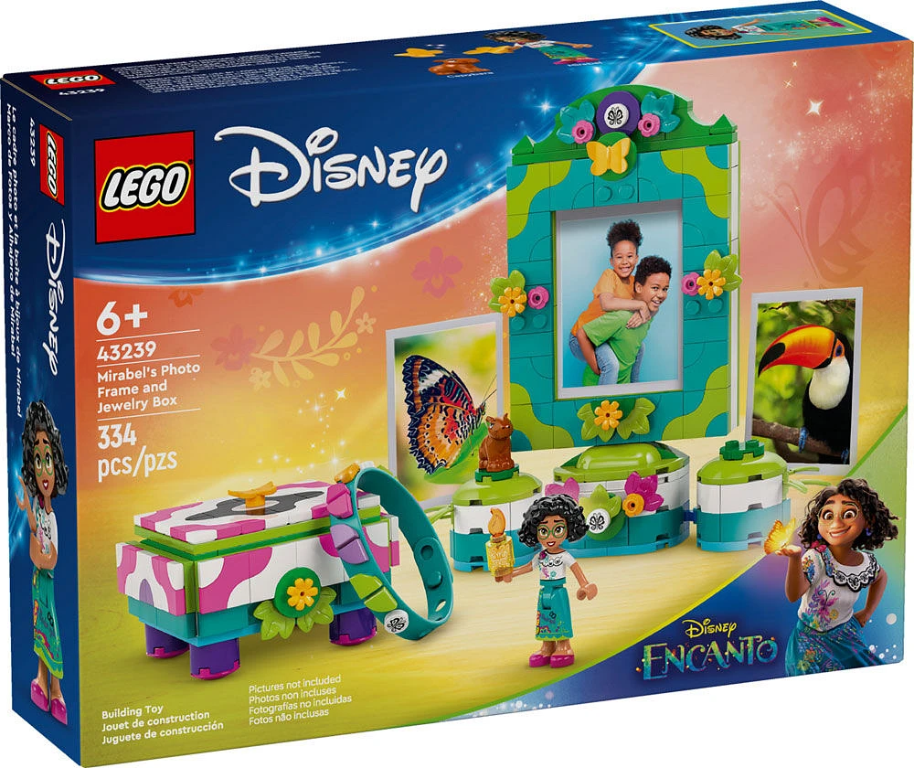 LEGO Disney Encanto Mirabel's Photo Frame and Jewelry Box Toy 43239