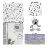 Sammy & Lou 4 Piece Crib Bedding Set - Koala Love