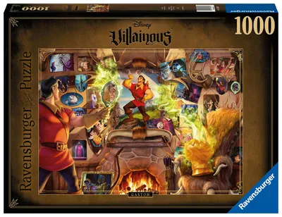 Ravensburger Disney Villainous: Gaston 1000-Piece Jigsaw Puzzle