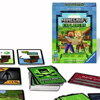 Ravensburger 21580 Minecraft Explorers - Cooperative card game for 2-4 people ages 8 and up