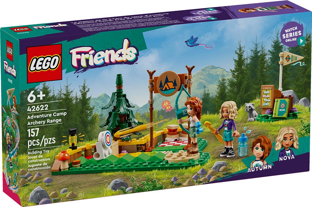 Jouet LEGO Friends La station de tir à l'arc du camp d'aventure 42622