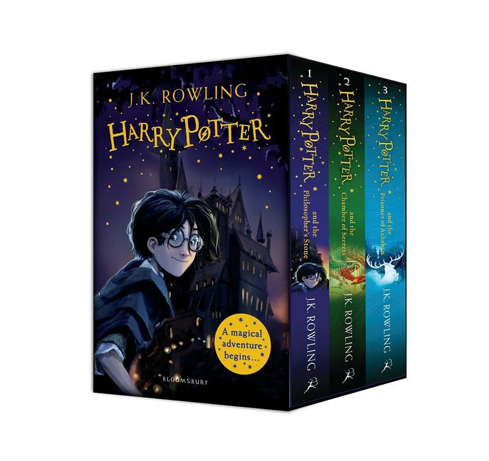 Harry Potter 1-3 Box Set: A Magical Adventure Begins - Édition anglaise