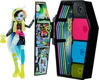 Monster High-Monstrueux Secrets-Coffret Frankie Stein Frayeurs Néon