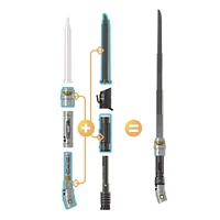 Star Wars Lightsaber Forge Ahsoka Tano, sabre laser électronique blanc personnalisable