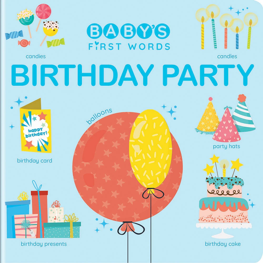 Baby's First Words: Birthday Party - Édition anglaise