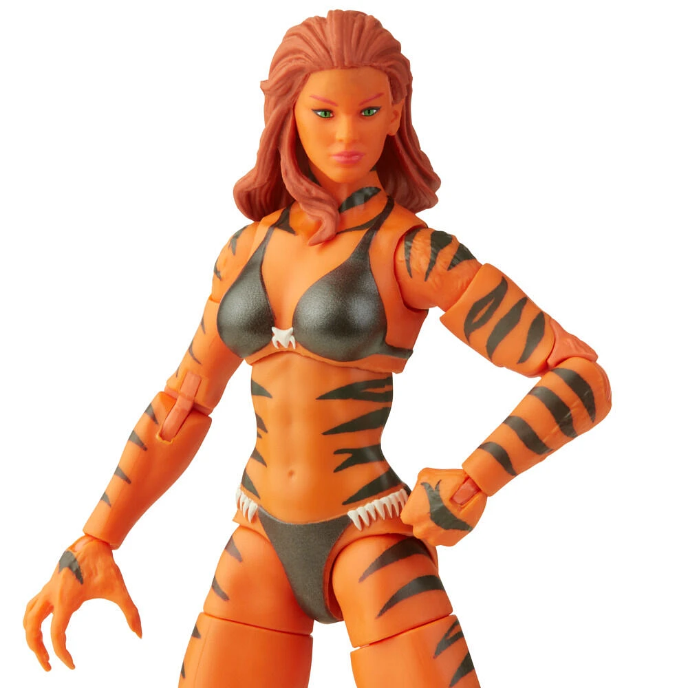 Marvel Legends Series Avengers, figurine de collection Marvel's Tigra de 15 cm et 3 accessoires