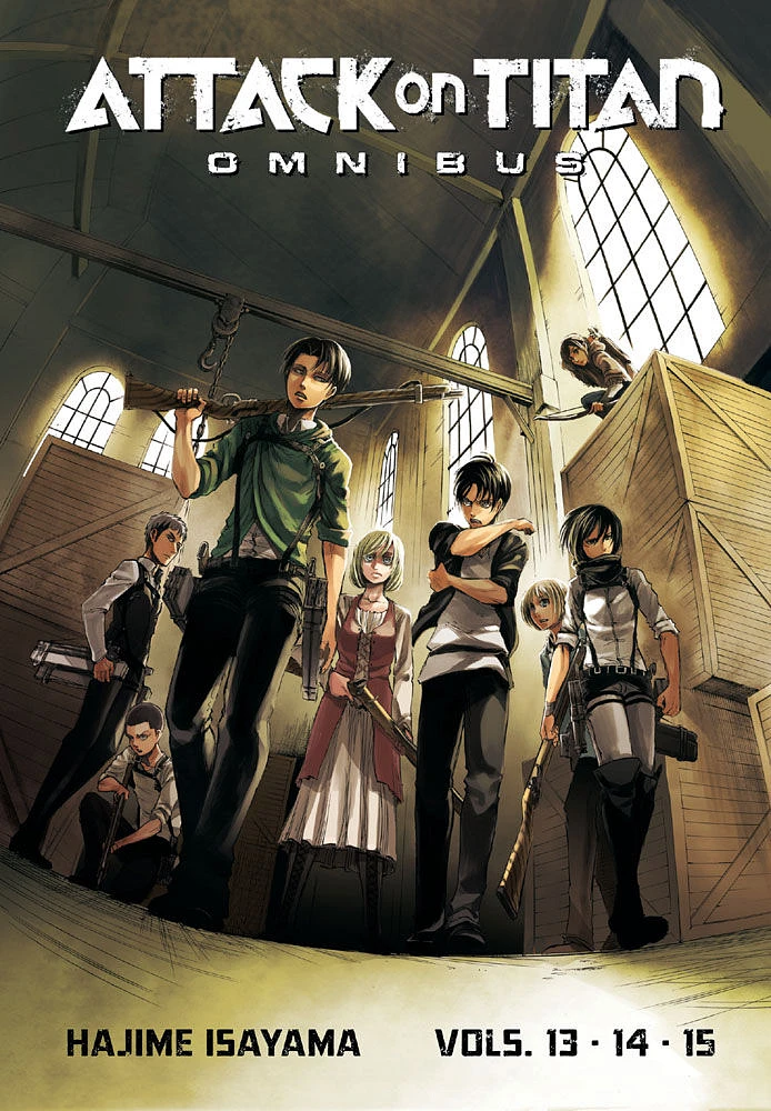 Attack on Titan Omnibus 5 (Vol. 13-15) - English Edition