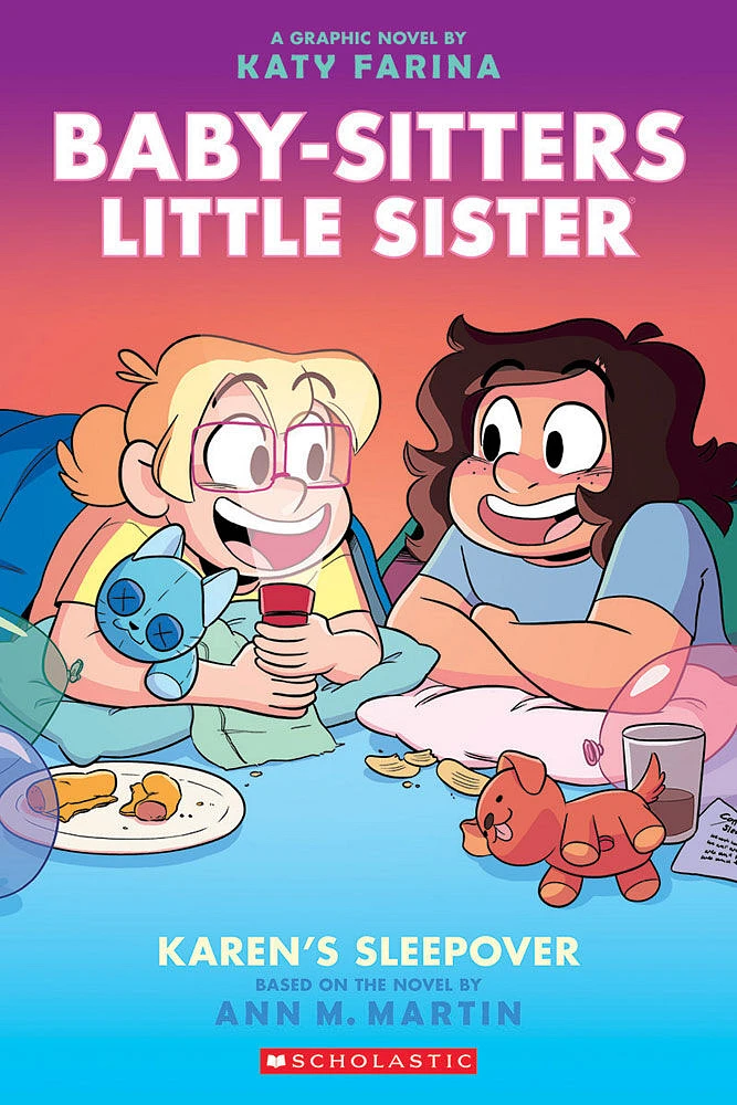 Karen's Sleepover: A Graphic Novel (Baby-Sitters Little Sister #8) - Édition anglaise