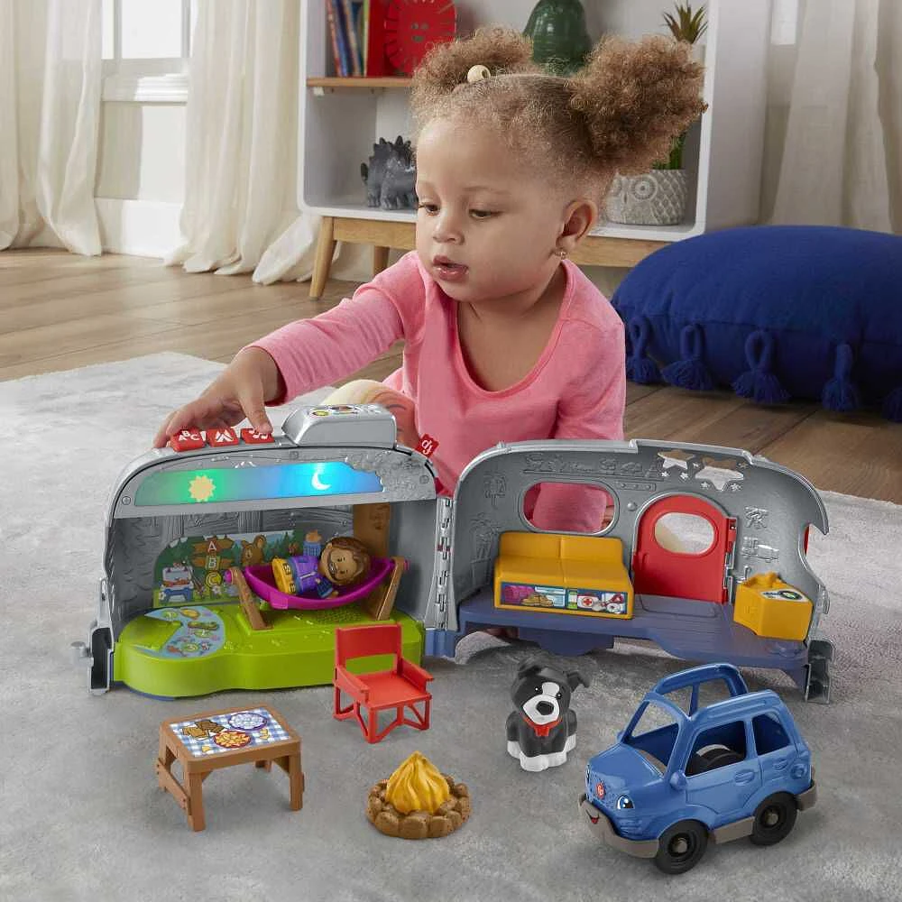 ​Caravane d'apprentissage illuminée Little People de Fisher-Price - Édition multilingue