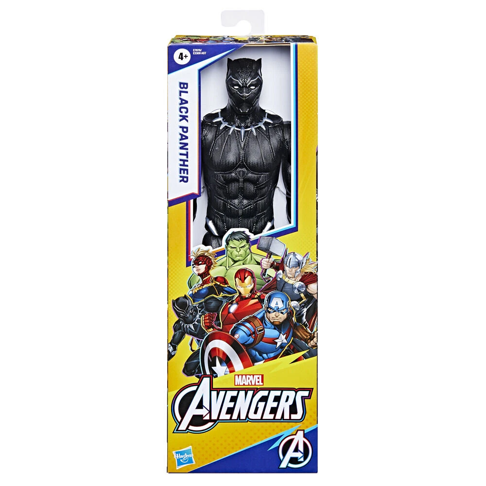 Marvel Avengers Titan Hero Series Black Panther 12 Inch Action Figure