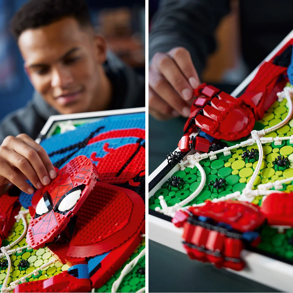 LEGO Art The Amazing Spider-Man 31209 Building Kit (2,099 Pieces)