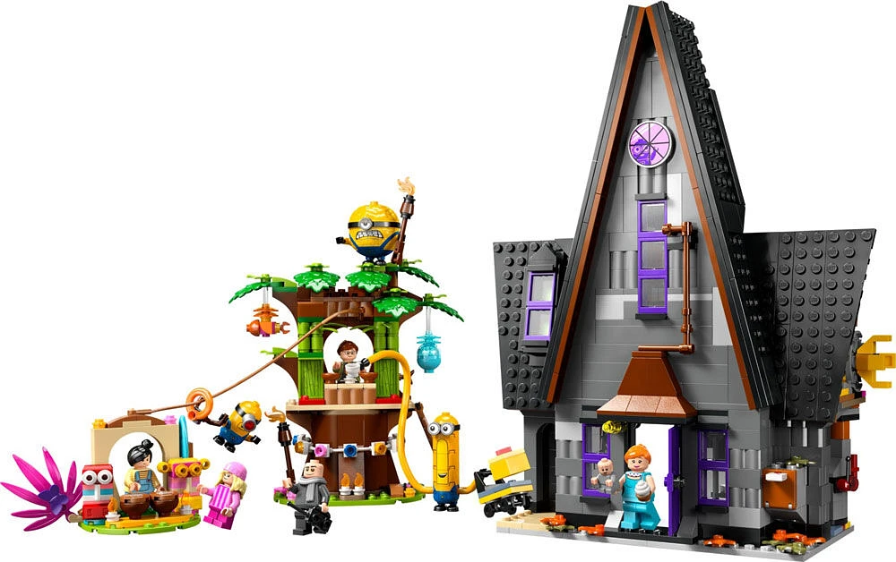 LEGO Détestable moi 4 Les Minions et le manoir familial de Gru 75583