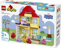 LEGO DUPLO Peppa Pig Birthday House, Build & Rebuild Toddler Toy, 10433