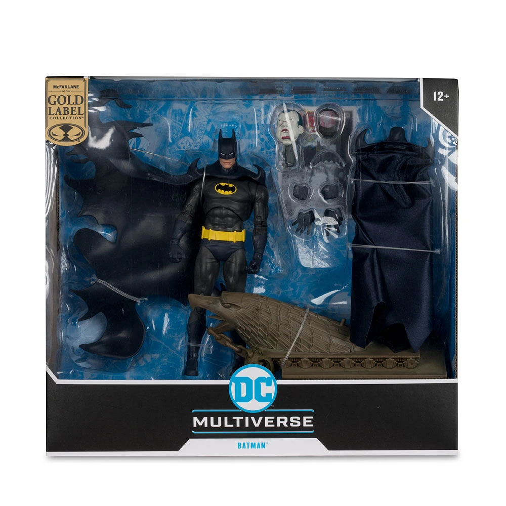 DC Multiverse Batman (Detective Comics #587 : Night People) Figure d'action de 7 pouces Label d'or