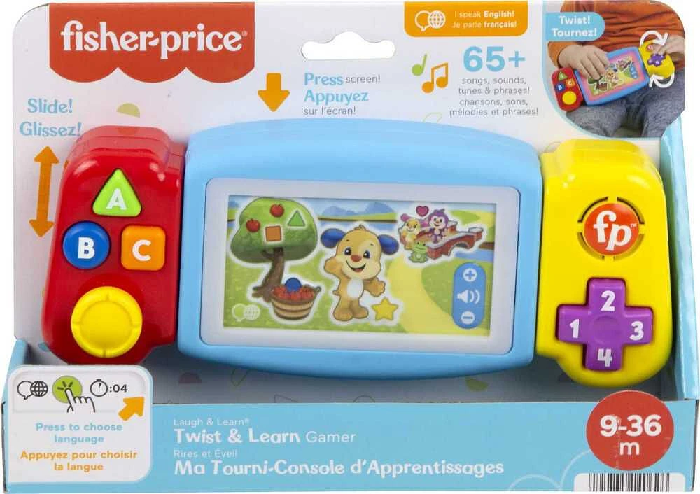 Fisher-Price Rires et Éveil Ma Tourni-Console d'Apprentissages multilingue