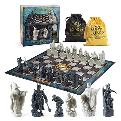 The Noble Collection Jeu D'Échecs De Lord Of The Rings: Battle For Middle-Earth - Édition anglaise