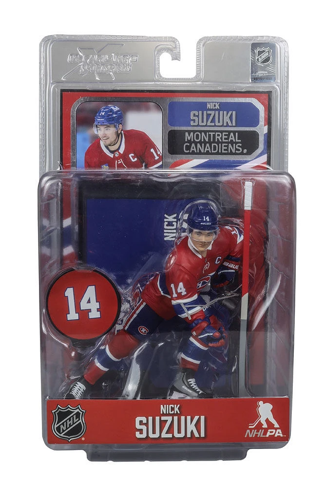 Figurine NHL 7 pouces - Nick Suzuki (Montréal Canadiens)