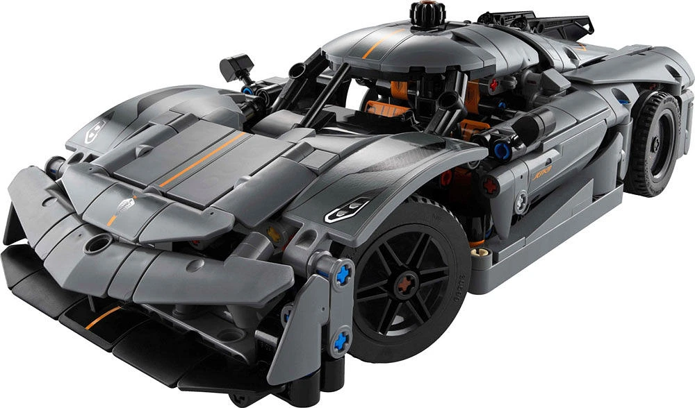 LEGO Technic L'hypervoiture Koenigsegg Jesko Absolut grise 42173