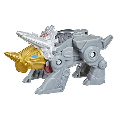 Transformers Dinobot Adventures Dinobot Strikers, figurine Dinobot Slug, jouet convertible de 6 cm avec mouvement de charge, dès 3 ans