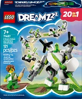 LEGO DREAMZzz Z-Blob's Robot and Vehicle Adventures Mech Toy Building Kit - 19 Rebuild Options - 71487