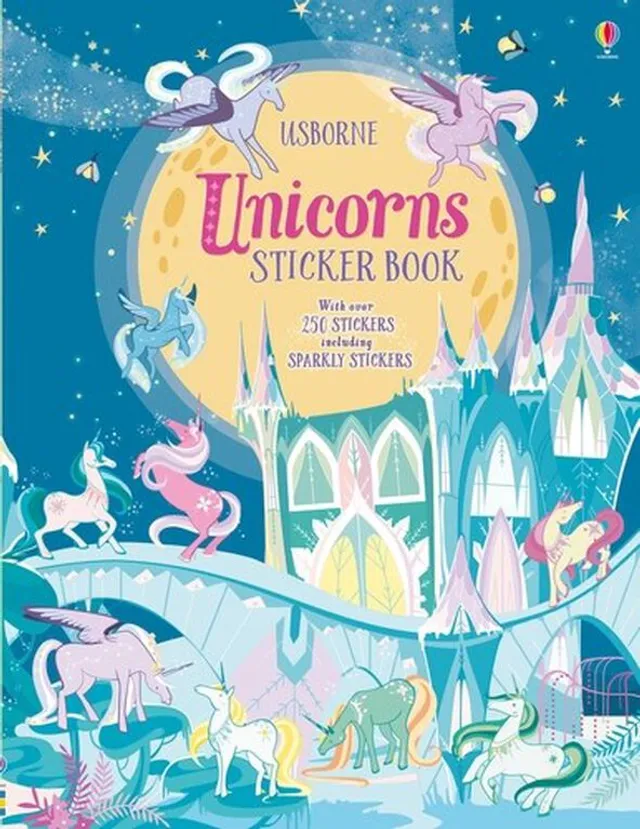 Unicorns & Winged Horse Coloring Book For Girls - Coloring Books 7