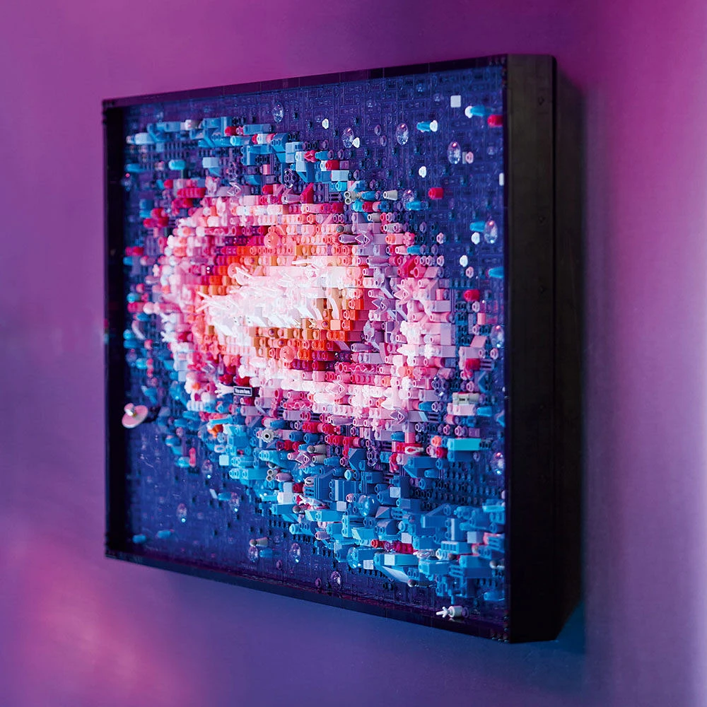 LEGO Art The Milky Way Galaxy Wall Art Décor Set 31212