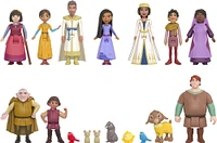 Disney - Wish - Coffret de mini-personnages - Royaume de Rosas - Notre exclusivité
